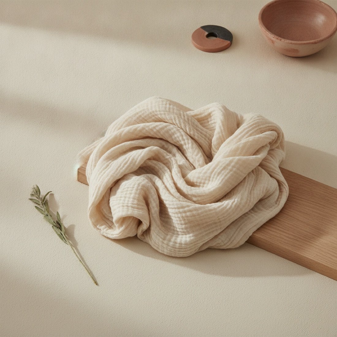 Serene Gauze Throw