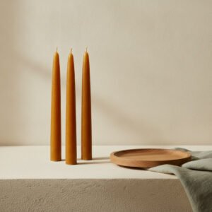 Amber Glow Tapers